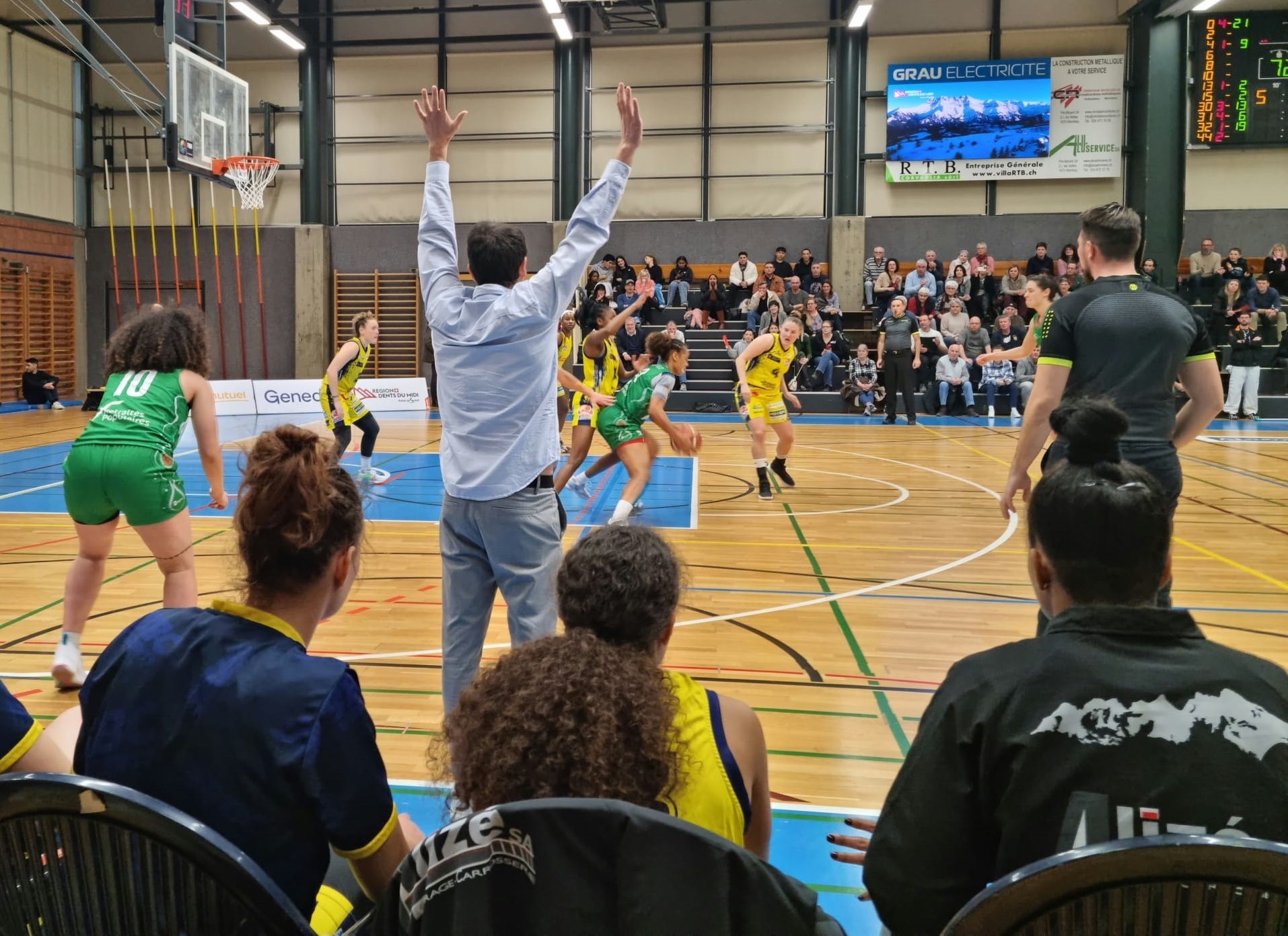 Basket: Troistorrents a fini par prendre le meilleur sur Pully